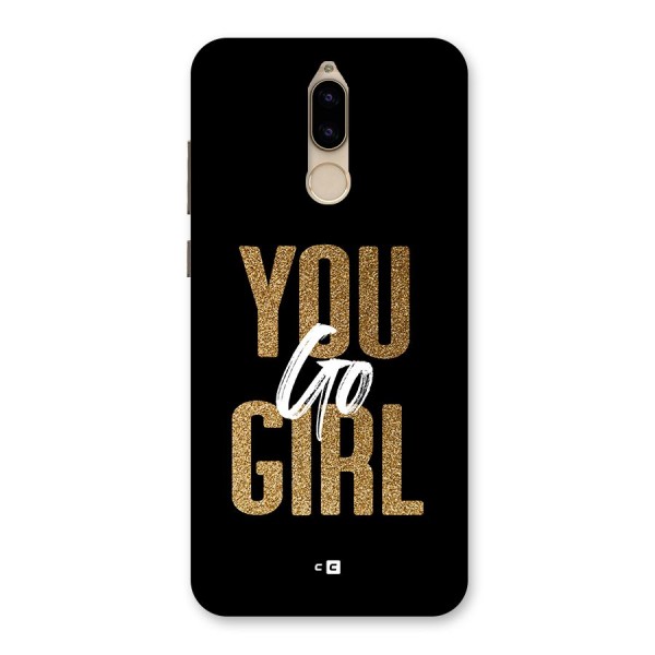 Confident Girl Back Case for Honor 9i