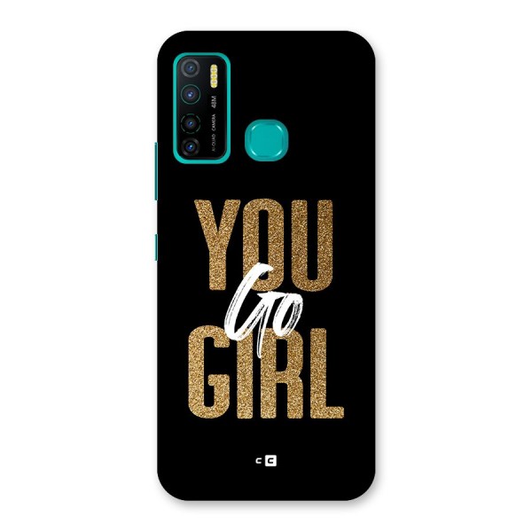 Confident Girl Back Case for Infinix Hot 9 Pro