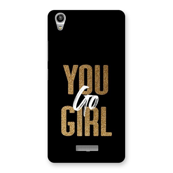 Confident Girl Back Case for Lava Pixel V1