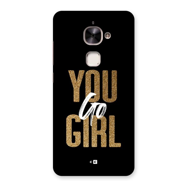 Confident Girl Back Case for Le 2