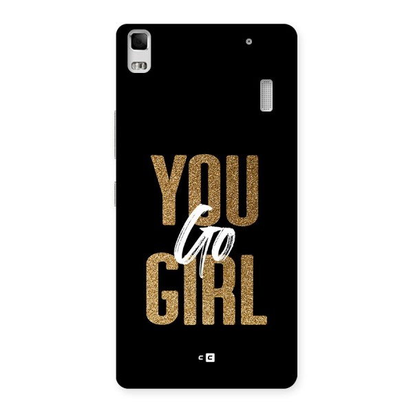 Confident Girl Back Case for Lenovo K3 Note