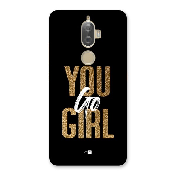 Confident Girl Back Case for Lenovo K8 Plus