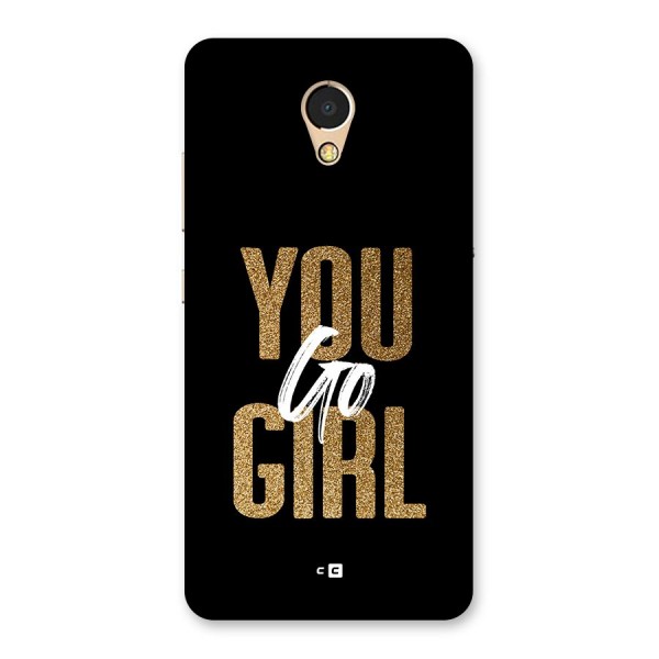 Confident Girl Back Case for Lenovo P2