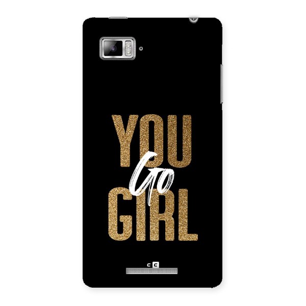 Confident Girl Back Case for Lenovo Vibe Z K910