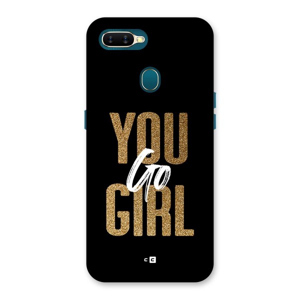 Confident Girl Back Case for Oppo A12s
