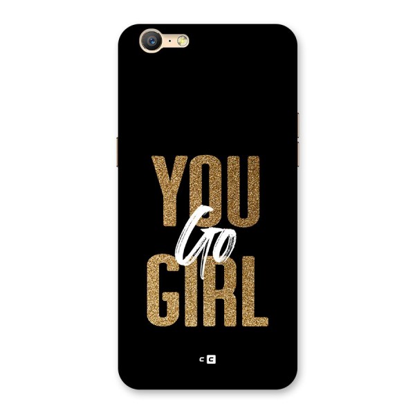 Confident Girl Back Case for Oppo A39