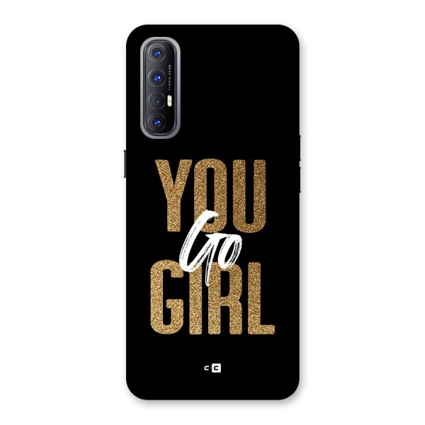 Confident Girl Back Case for Oppo Reno3 Pro