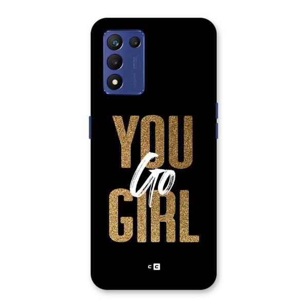 Confident Girl Back Case for Realme 9 5G Speed