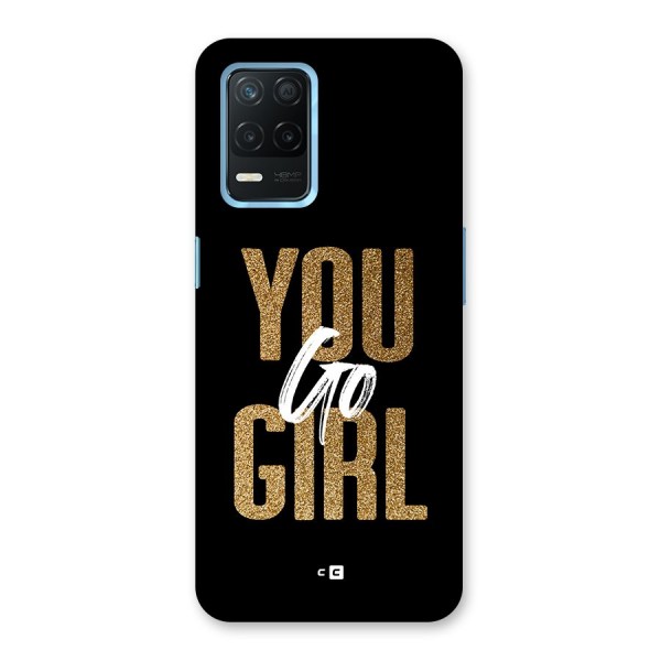 Confident Girl Back Case for Realme Narzo 30 5G