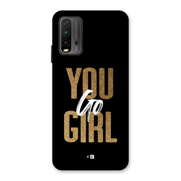 Confident Girl Back Case for Redmi 9 Power