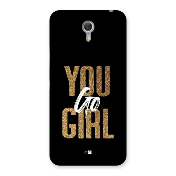 Confident Girl Back Case for Zuk Z1