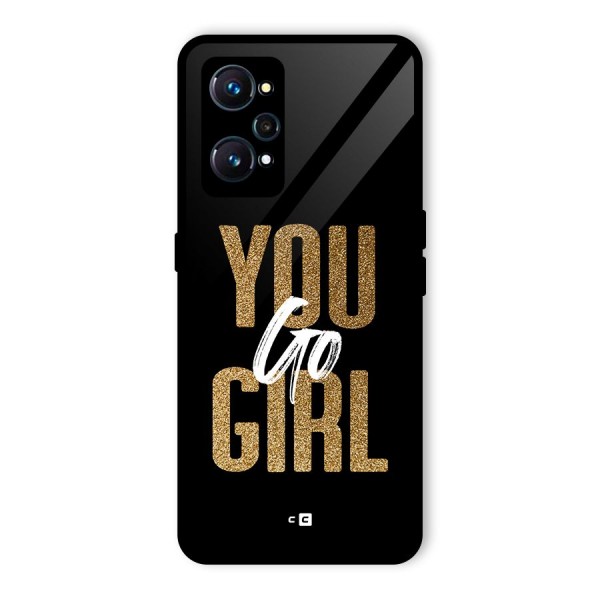 Confident Girl Glass Back Case for Realme GT Neo2