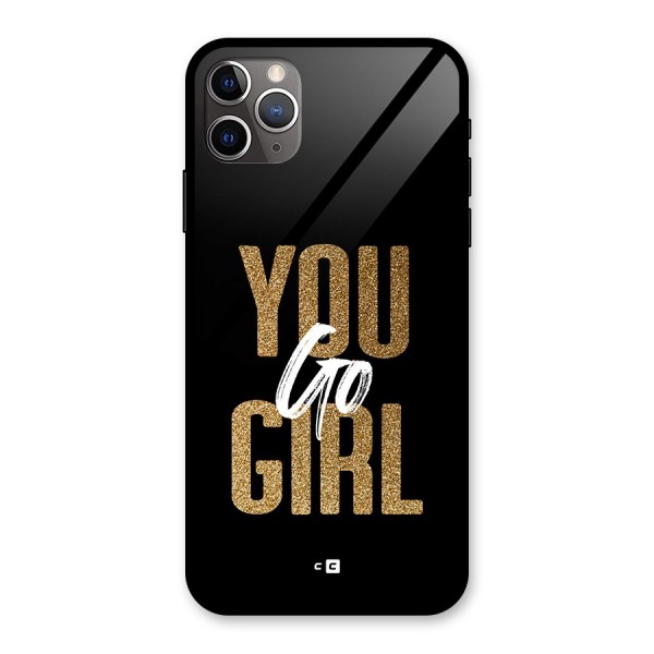 Confident Girl Glass Back Case for iPhone 11 Pro Max