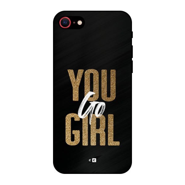 Confident Girl Metal Back Case for iPhone SE 2022