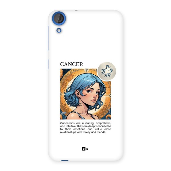Connected Cancer Back Case for Desire 820