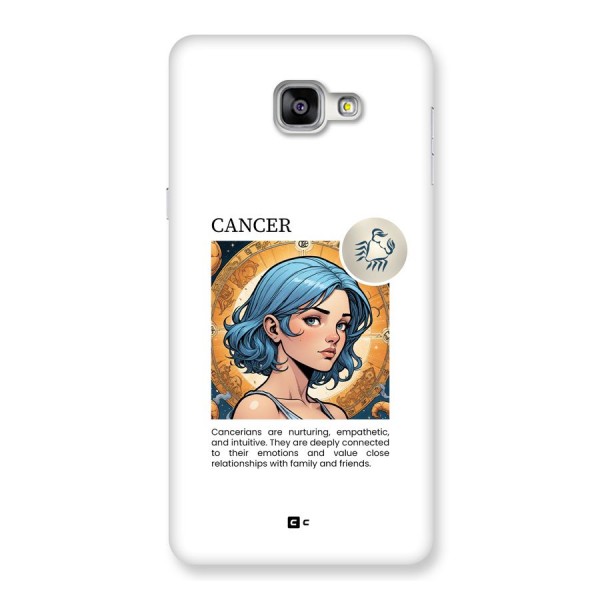 Connected Cancer Back Case for Galaxy A9