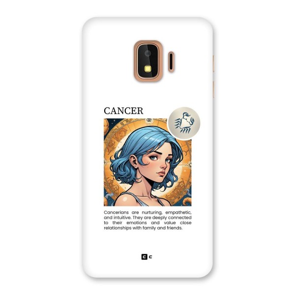 Connected Cancer Back Case for Galaxy J2 Core