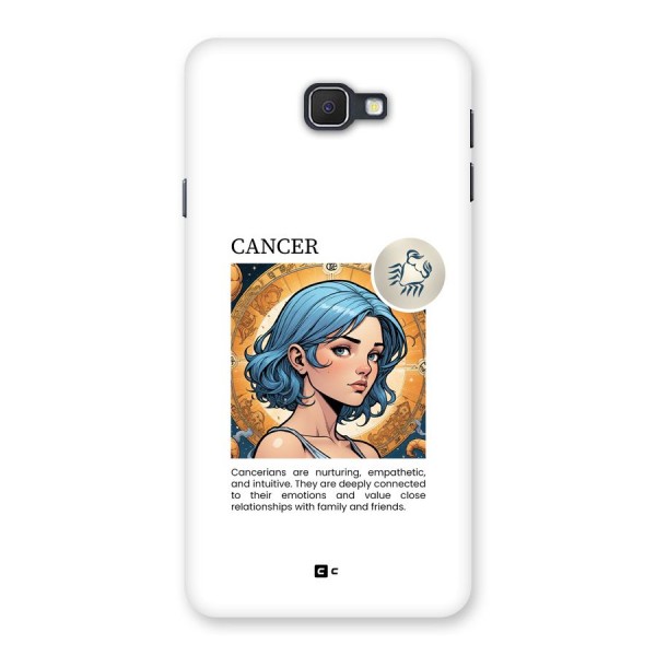 Connected Cancer Back Case for Galaxy On7 2016