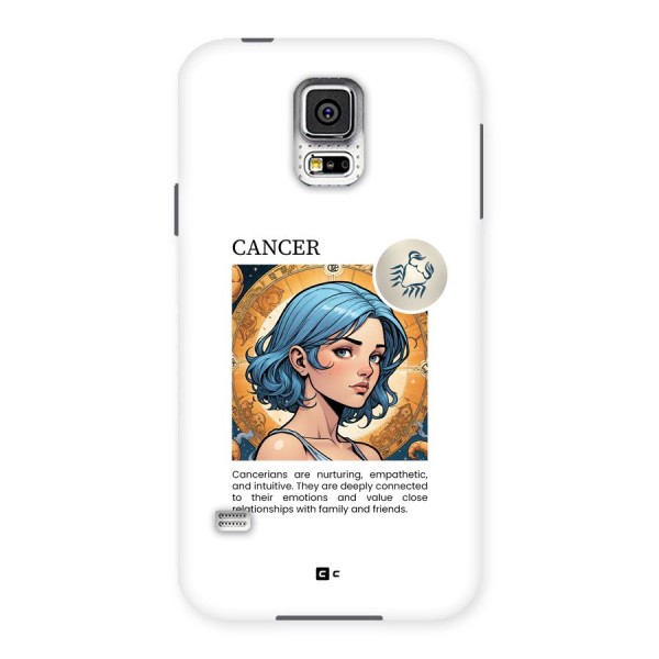 Connected Cancer Back Case for Galaxy S5