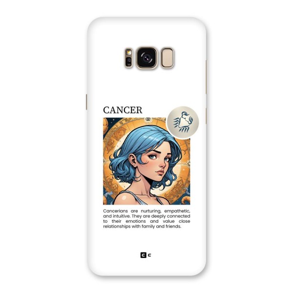 Connected Cancer Back Case for Galaxy S8 Plus