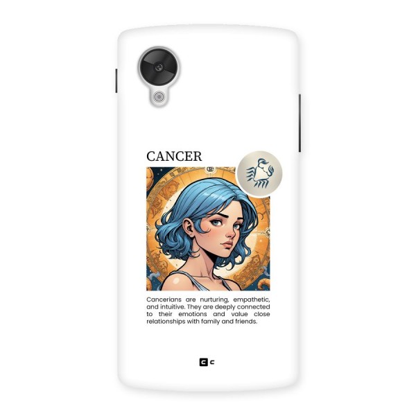 Connected Cancer Back Case for Google Nexus 5