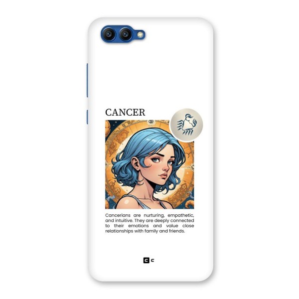 Connected Cancer Back Case for Honor View 10
