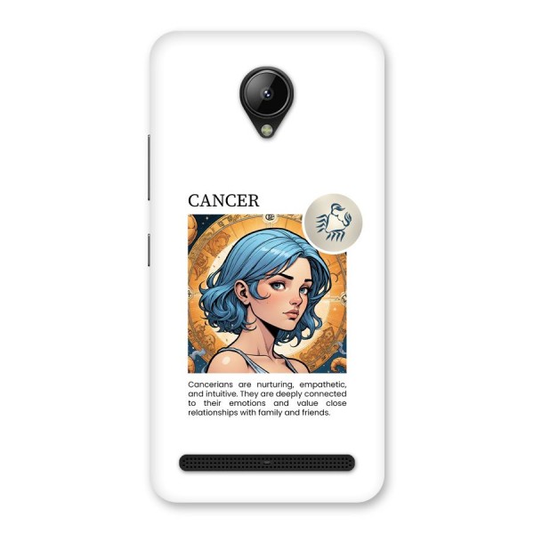 Connected Cancer Back Case for Lenovo C2