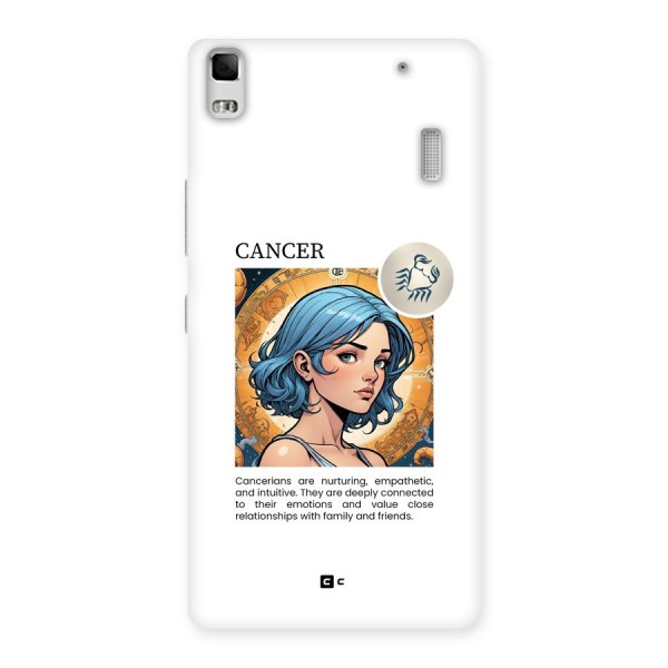 Connected Cancer Back Case for Lenovo K3 Note