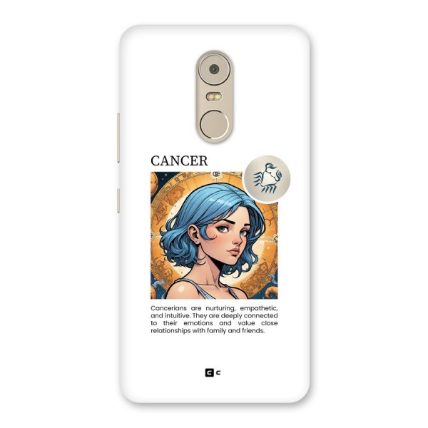 Connected Cancer Back Case for Lenovo K6 Note