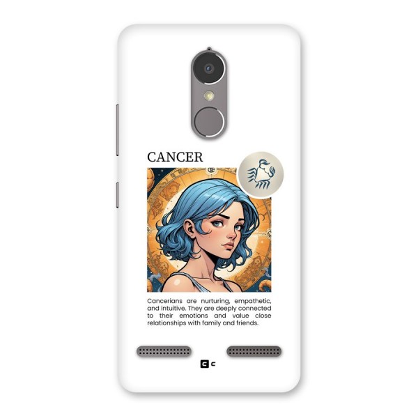 Connected Cancer Back Case for Lenovo K6 Power