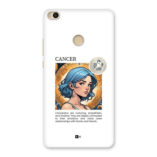 Connected Cancer Back Case for Mi Max 2