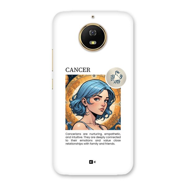 Connected Cancer Back Case for Moto G5s