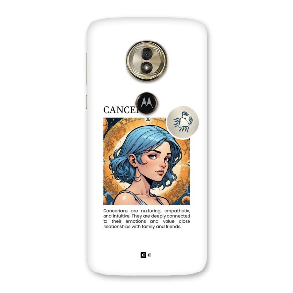 Connected Cancer Back Case for Moto G6 Play