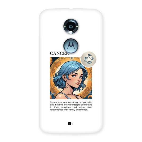 Connected Cancer Back Case for Moto X2