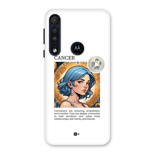 Connected Cancer Back Case for Motorola One Macro