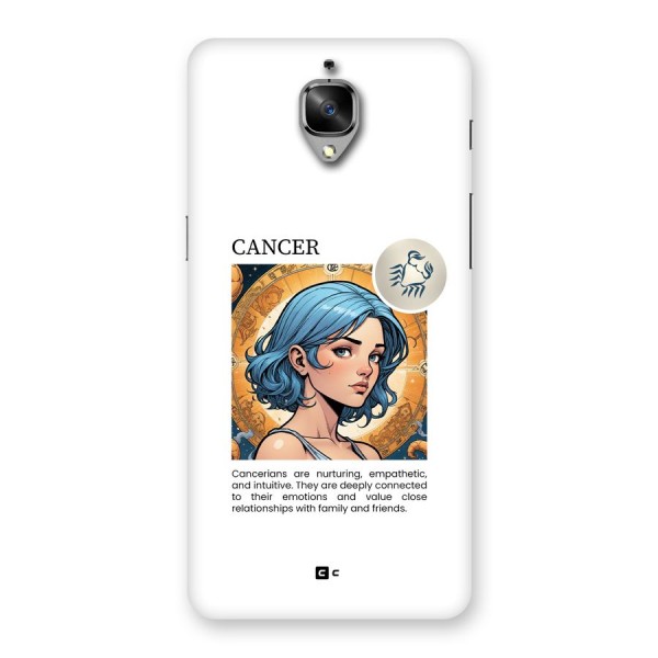 Connected Cancer Back Case for OnePlus 3