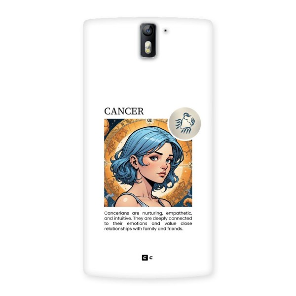 Connected Cancer Back Case for OnePlus One