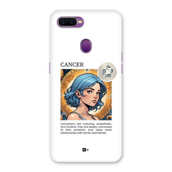 Connected Cancer Back Case for Oppo F9