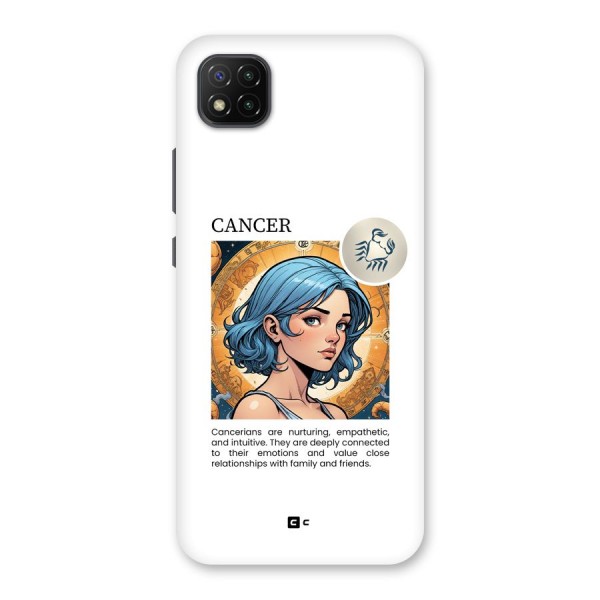 Connected Cancer Back Case for Poco C3