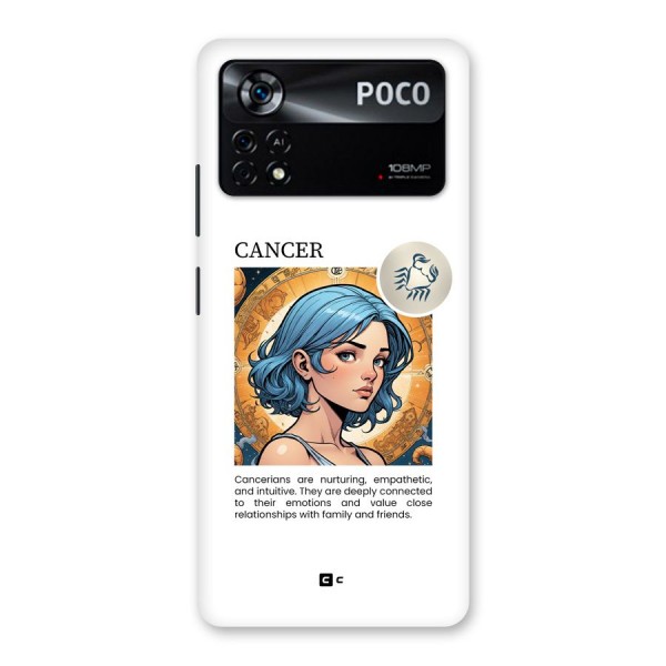 Connected Cancer Back Case for Poco X4 Pro 5G
