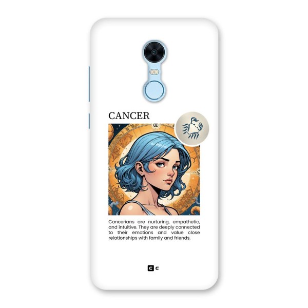 Connected Cancer Back Case for Redmi Note 5