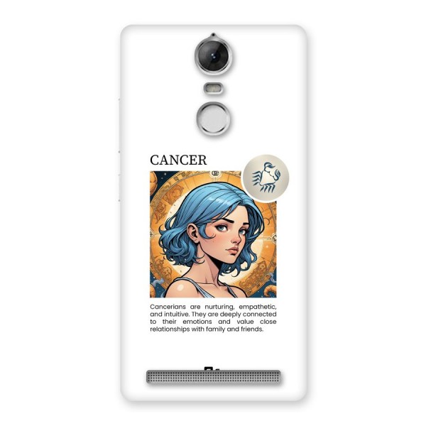 Connected Cancer Back Case for Vibe K5 Note