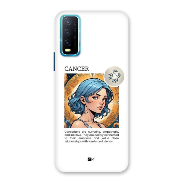 Connected Cancer Back Case for Vivo Y12s