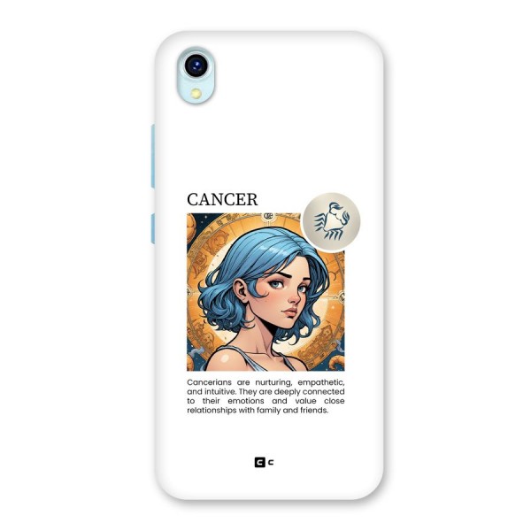 Connected Cancer Back Case for Vivo Y1s