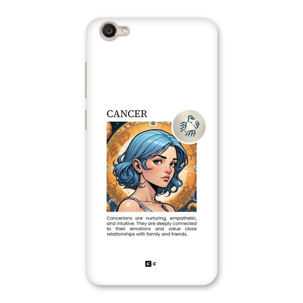 Connected Cancer Back Case for Vivo Y55