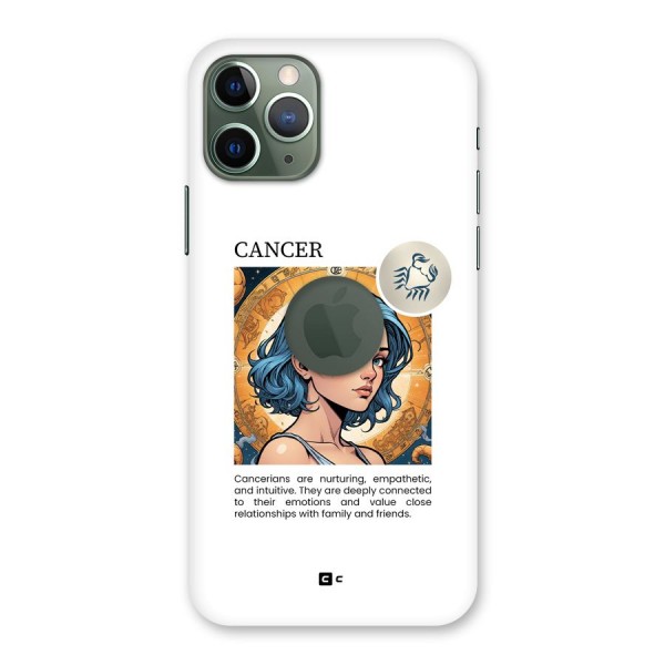 Connected Cancer Back Case for iPhone 11 Pro Logo Cut