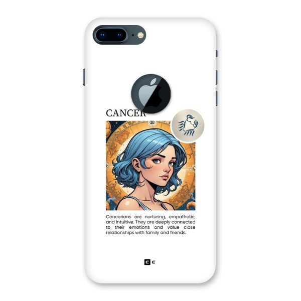 Connected Cancer Back Case for iPhone 7 Plus Logo Cut