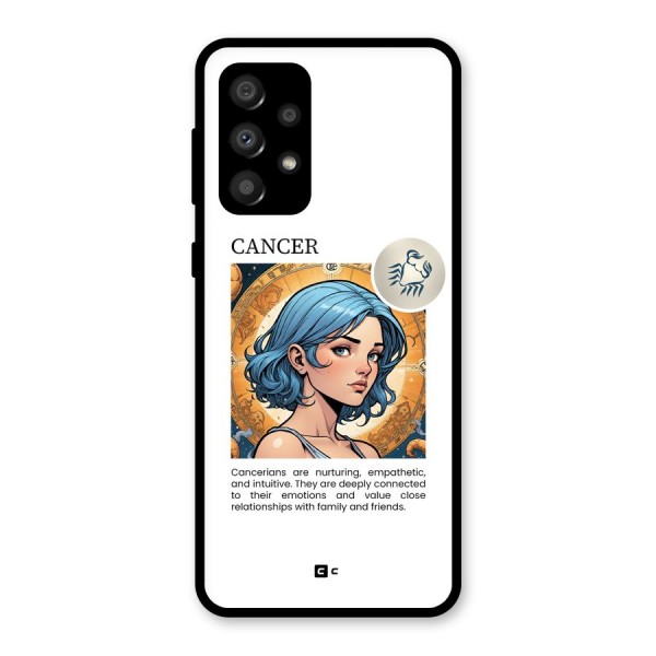 Connected Cancer Glass Back Case for Galaxy A32