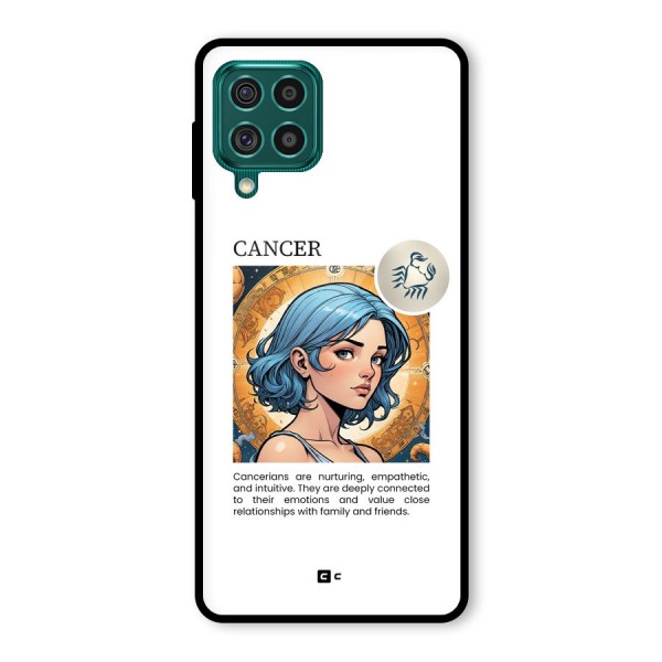 Connected Cancer Glass Back Case for Galaxy F62