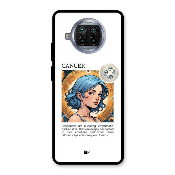 Connected Cancer Glass Back Case for Mi 10i